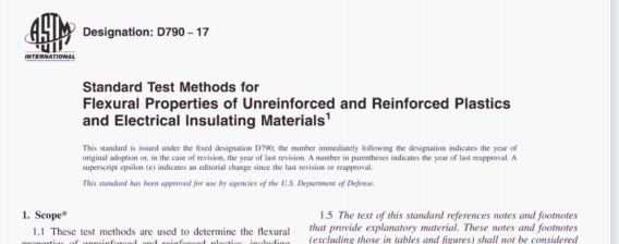 ASTM D790:17 Pdf Free Download - Standard Test Methods For Flexural ...